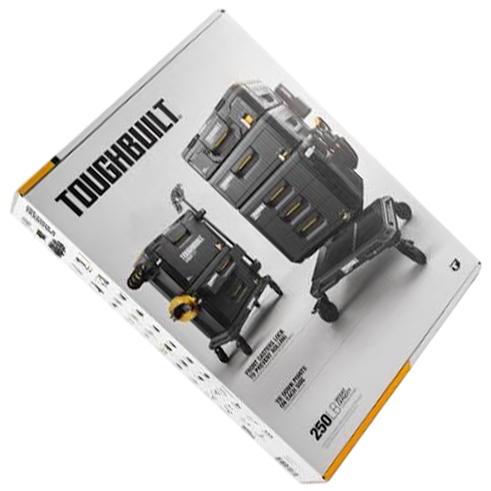 CARRINHO DE 4 RODAS PARA CAIXAS EMPILHAVEIS STACKTECH TOUGHBUILT TB-B1-T-10 - Imagem 3