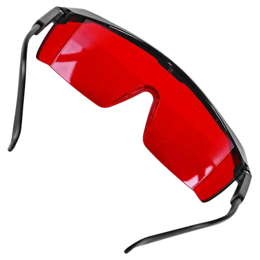 ÓCULOS FOXTER VERMELHO PARA NIVEL E TRENA A LASER COM C.A VONDER 7055150000 - Imagem 2