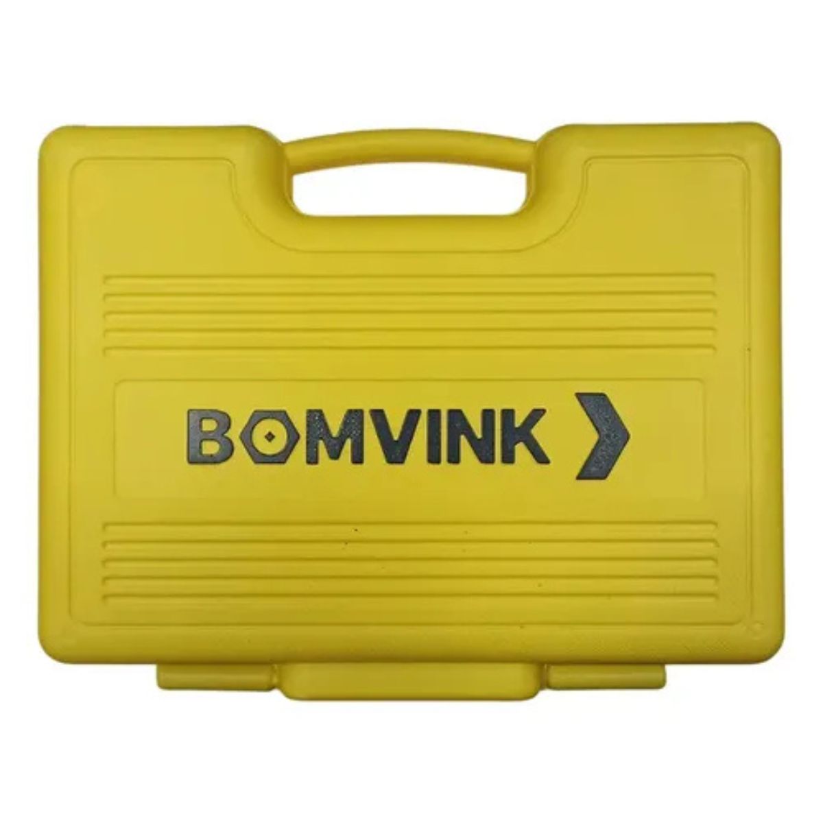 JOGO DE CHAVE DE CATRACA 1/2" SOQUETES ESTRIADOS COM 22 PEÇAS BOMVINK BOM-3918 - Imagem 2