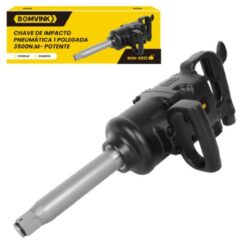 CHAVE DE IMPACTO 1" EIXO LONGO  PNEUMATICA BOMVINK BOM-8022 350KGFM