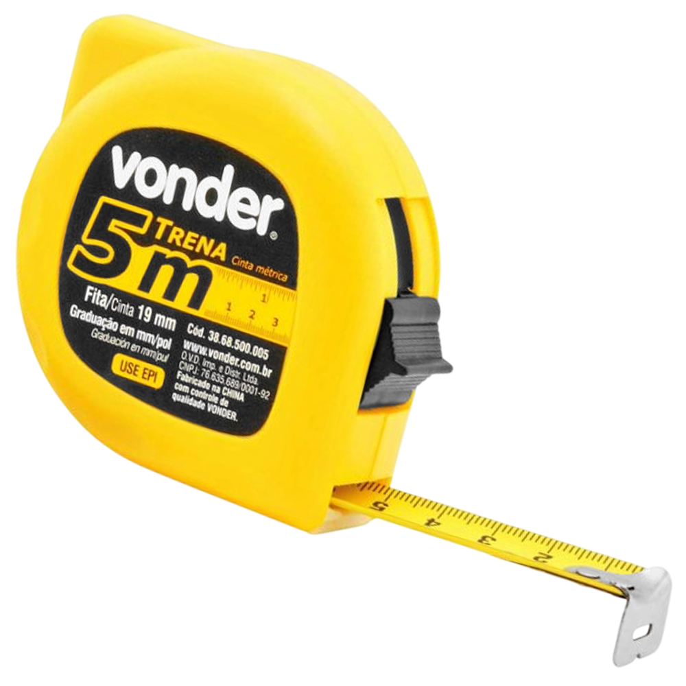 TRENA DE BOLSO VONDER 3868500005 5MX19MM - Imagem 2