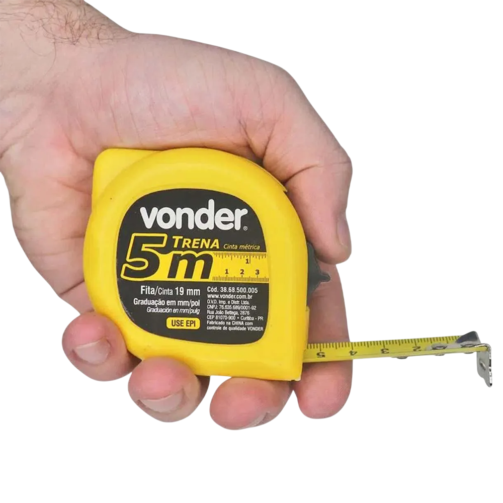 TRENA DE BOLSO VONDER 3868500005 5MX19MM - Imagem 3
