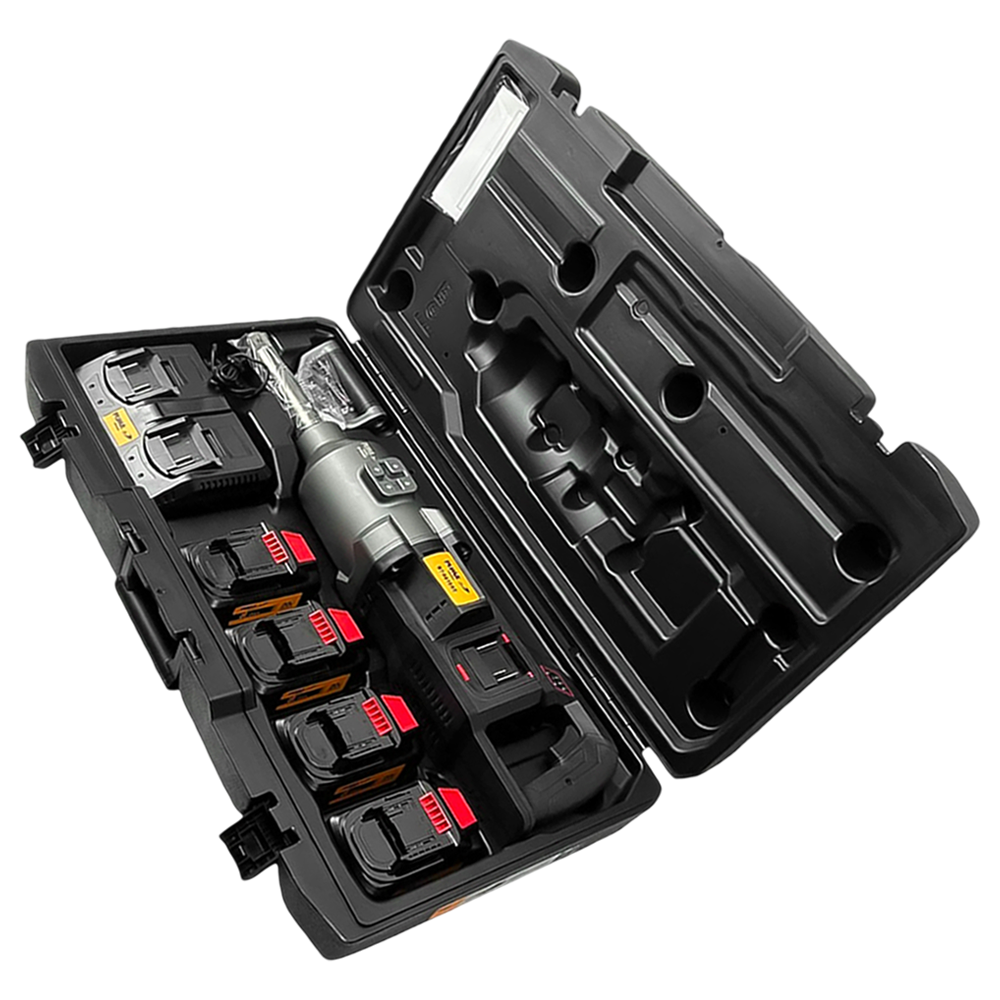 CHAVE DE IMPACTO 1" EIXO LONGO A BATERIA 40V(2x20V) PUMA BT-8819RT 3200NM/4000NM - 04 BATERIA 20V 8.0AH, CARREGADOR BIVOLT E MALETA