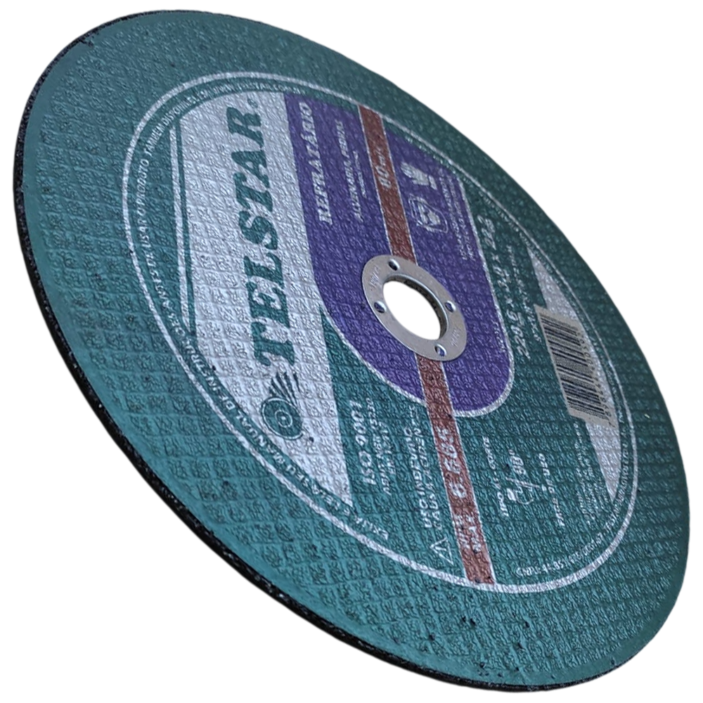 DISCO DE CORTE REFRATARIO TELSTAR 302211 230X3.0X22.22 (9X1/8X7/8) 2TELAS (T41) - Imagem 3